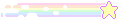animated rainbow pride shooting star divider. made by king-lulu-deer